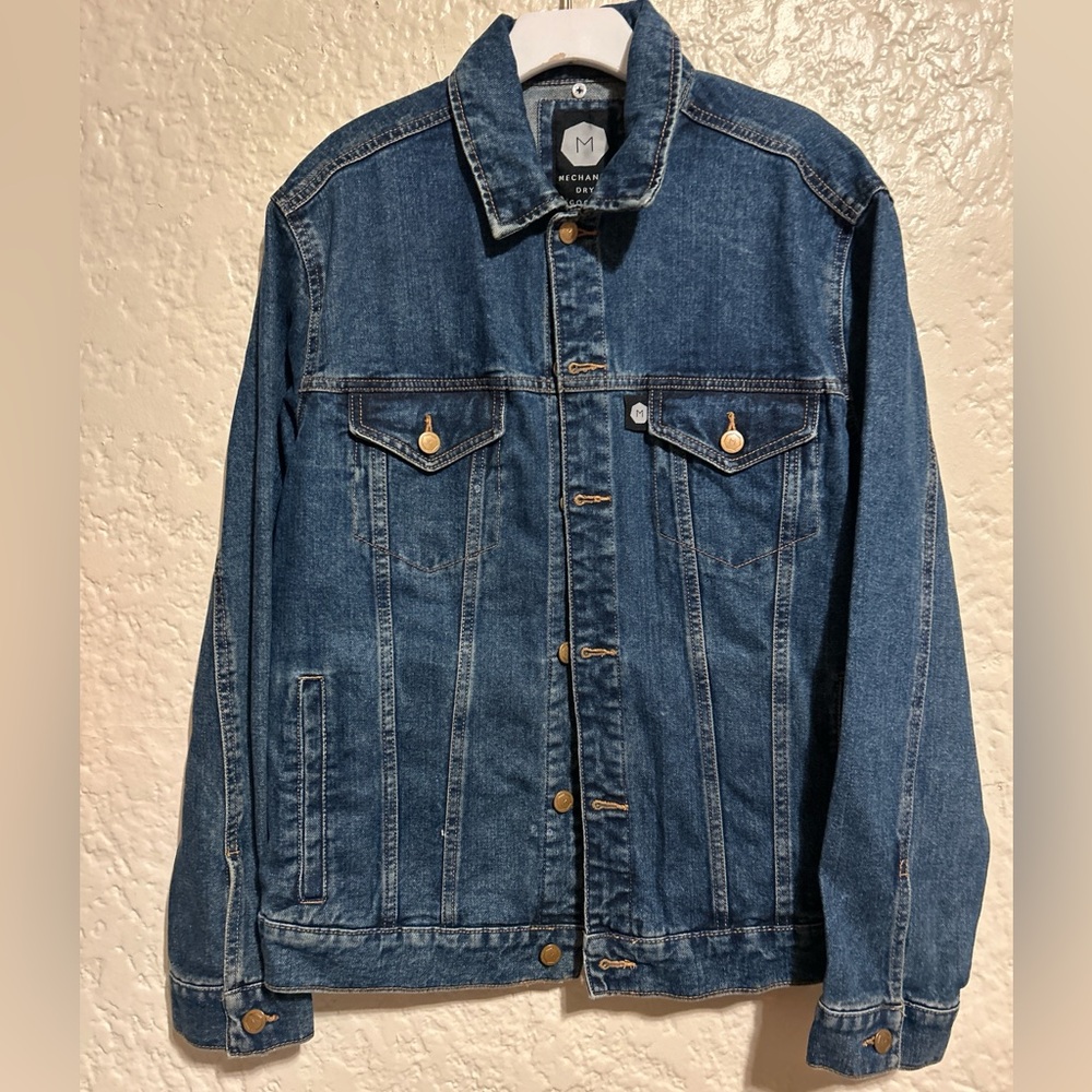 Men's Mechanix Dry Goods Denim Jacket size large